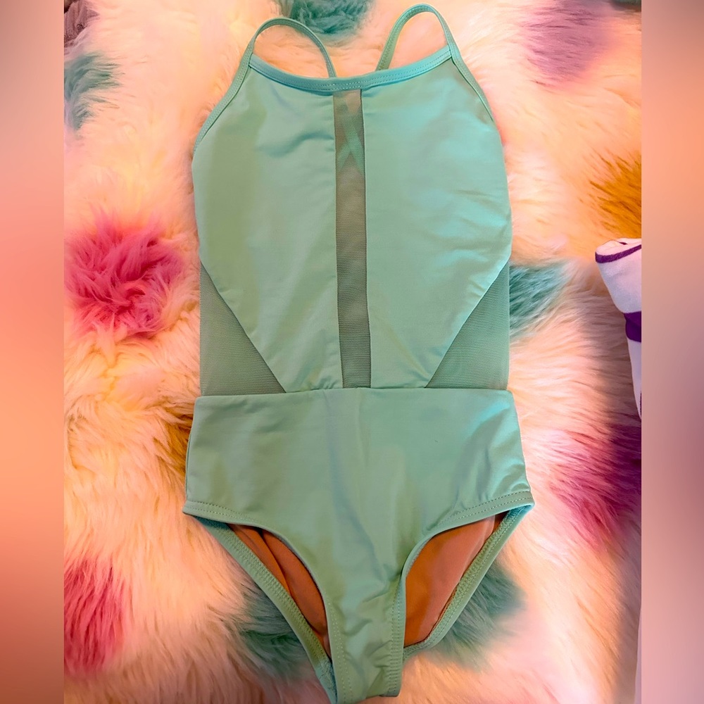 Baltogs Girls Mint Leotard Small